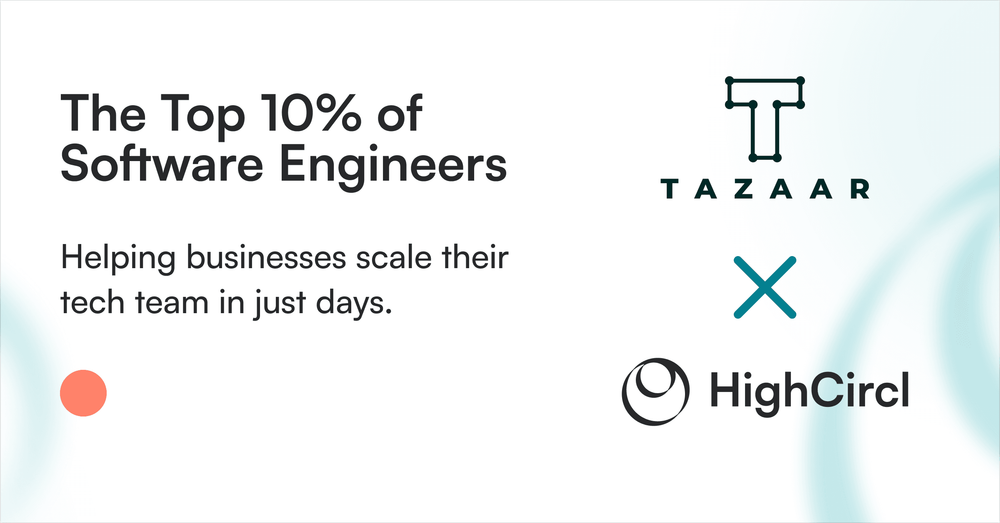 From brief to founding engineer in 14 days: How TAZAAR accelerated its journey
